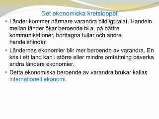 Det ekonomiska kretsloppet