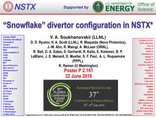“Snowflake” divertor configuration in NSTX*