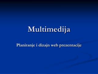 Multimedija