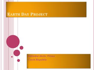 Earth Day Project
