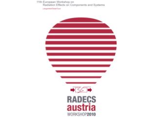 RADECS Austria 2010