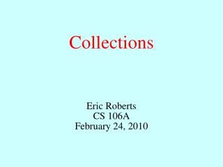 Collections