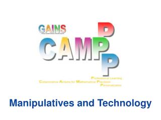 Manipulatives and Technology