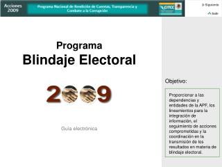 Programa Blindaje Electoral