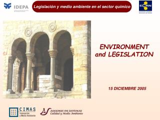 ENVIRONMENT and LEGISLATION