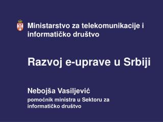 Ministarstvo za telekomunikacije i informati čko društvo