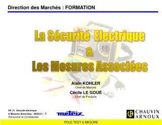 Direction des Marchés : FORMATION