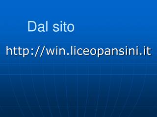 win.liceopansini.it