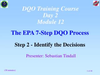 The EPA 7-Step DQO Process