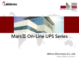 MarsⅡ On-Line UPS Series