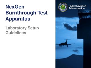 NexGen Burnthrough Test Apparatus
