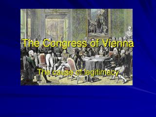 The Congress of Vienna