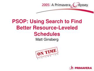 Scheduling to an Academic