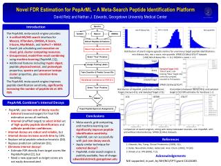 Novel FDR Estimation for PepArML – A Meta-Search Peptide Identification Platform