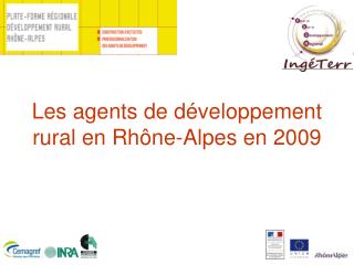Les agents de développement rural en Rhône-Alpes en 2009