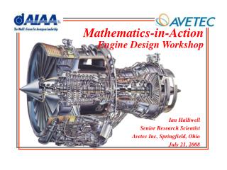 Mathematics-in-Action Engine Design Workshop