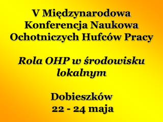 I nstytut Nauk Pedagogicznych 			 Uniwersytet Opolski