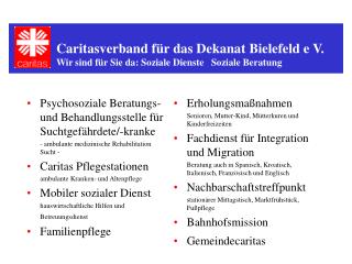 Psychosoziale Beratungs- und Behandlungsstelle für Suchtgefährdete/-kranke