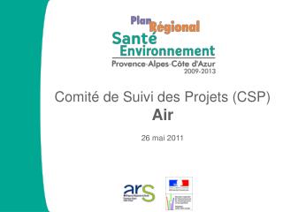 Comité de Suivi des Projets (CSP) Air 26 mai 2011