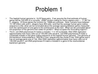 Problem 1