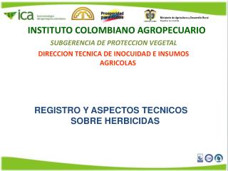 INSTITUTO COLOMBIANO AGROPECUARIO