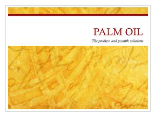 PALM OIL