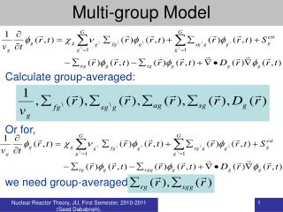 Multi-group Model