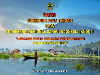 Semarang, 13 Oktober 2011