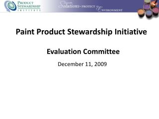 Evaluation Committee