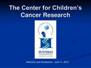 The Center for Children’s Cancer Research