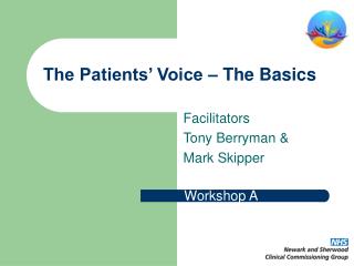 The Patients’ Voice – The Basics