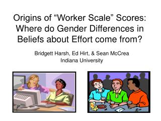 Origins of “Worker Scale” Scores: Where do Gender Differences in Beliefs about Effort come from?