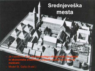 Srednjeveška mesta