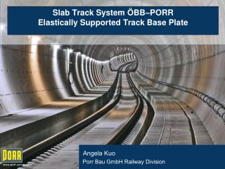 Slab Track System ÖBB–PORR Elastically Supported Track Base Plate