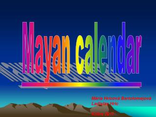 Mayan calendar