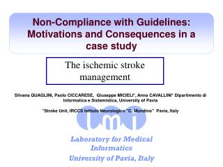 Non-Compliance with Guidelines: Motivations and Consequences in a case study