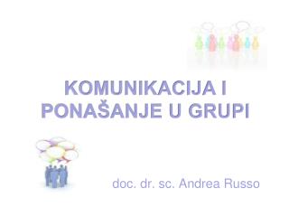 doc. dr. sc. Andrea Russo