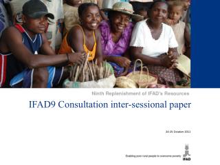 IFAD9 Consultation inter-sessional paper