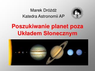 Poszukiwanie planet poza Układem Słonecznym