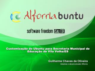Idealista e desenvolvedor Alforria