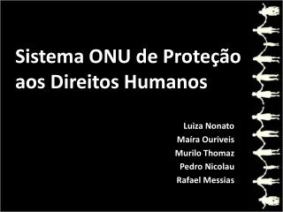 Sistema ONU de Proteção aos Direitos Humanos