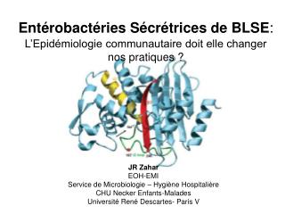 JR Zahar EOH-EMI Service de Microbiologie – Hygiène Hospitalière CHU Necker Enfants-Malades