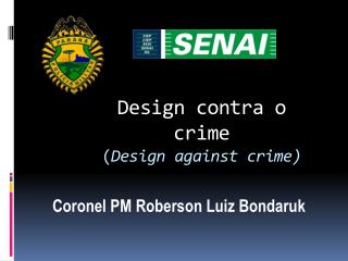 Design contra o crime ( Design against crime)