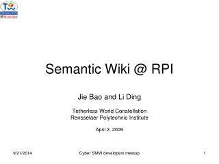 Semantic Wiki @ RPI