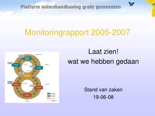 Monitoringrapport 2005-2007