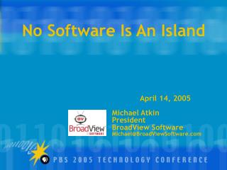 No Software Is An Island