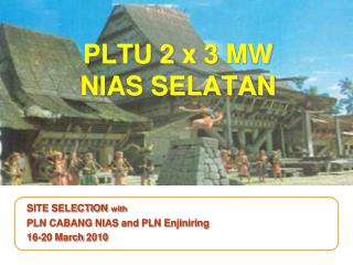 PLTU 2 x 3 MW NIAS SELATAN