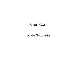 GenScan