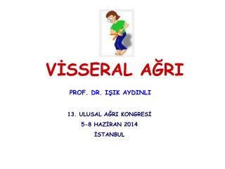 VİSSERAL AĞRI