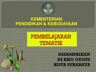 PEMBELAJARAN TEMATIK